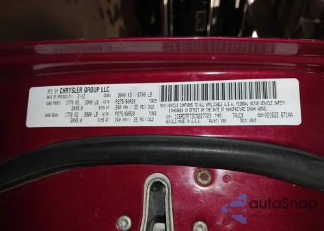 2012 Ram 1500 St из США, поврежденный, VIN 1C6RD7FT3CS227723